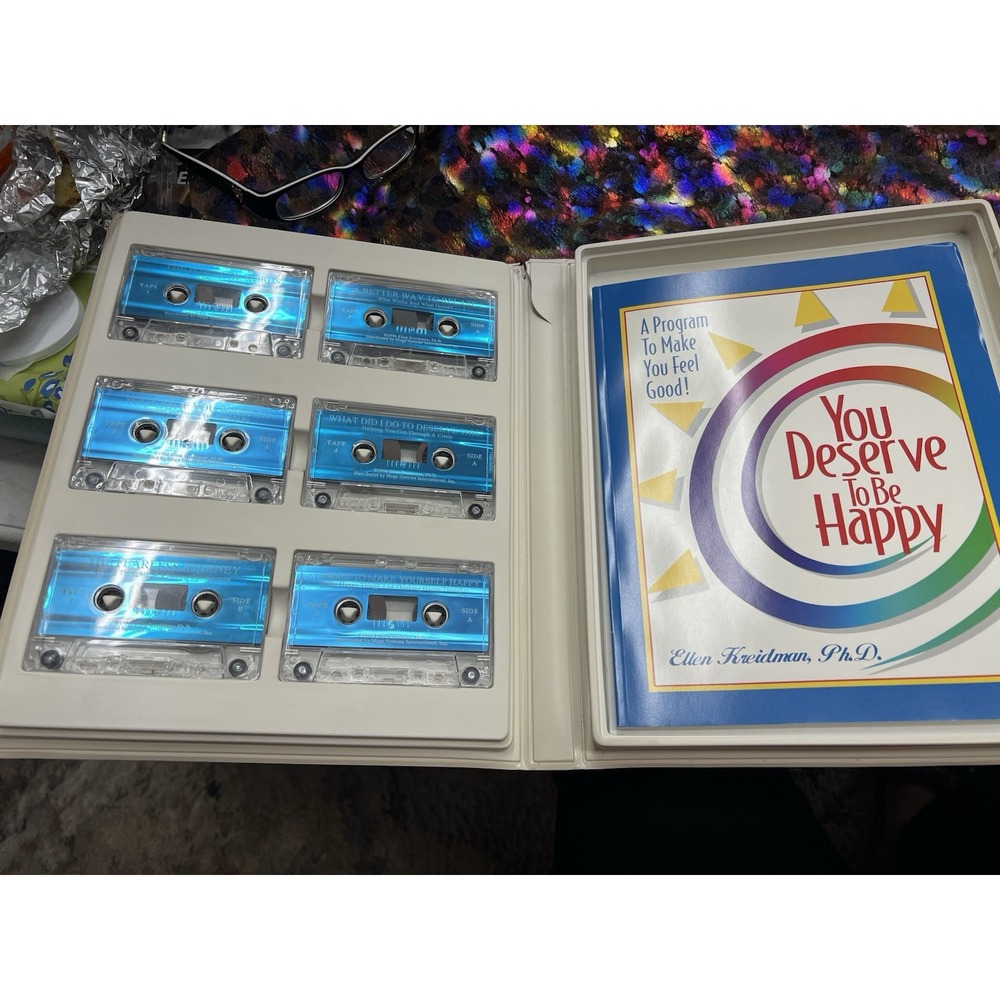 You Deserve to be Happy Cassette Set - Ellen Kriedman